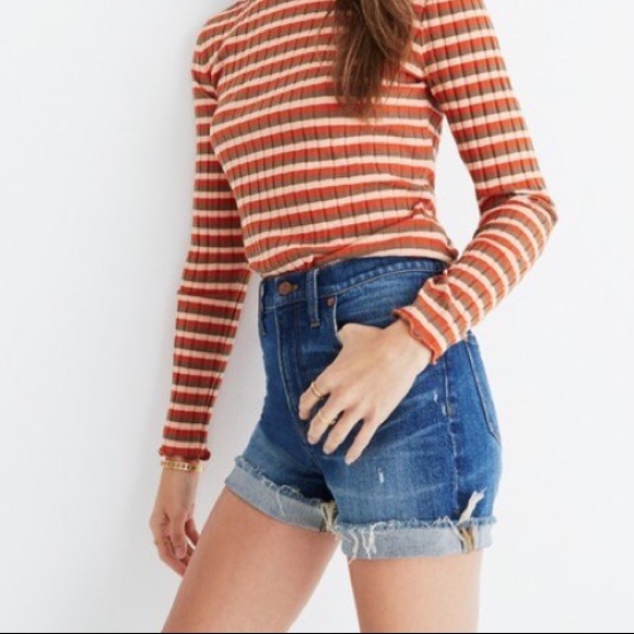 Madewell High Rise Jean Shorts - Picture 3 of 3